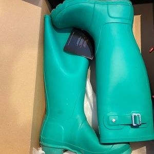 Original Tall Hunter Boots Jade